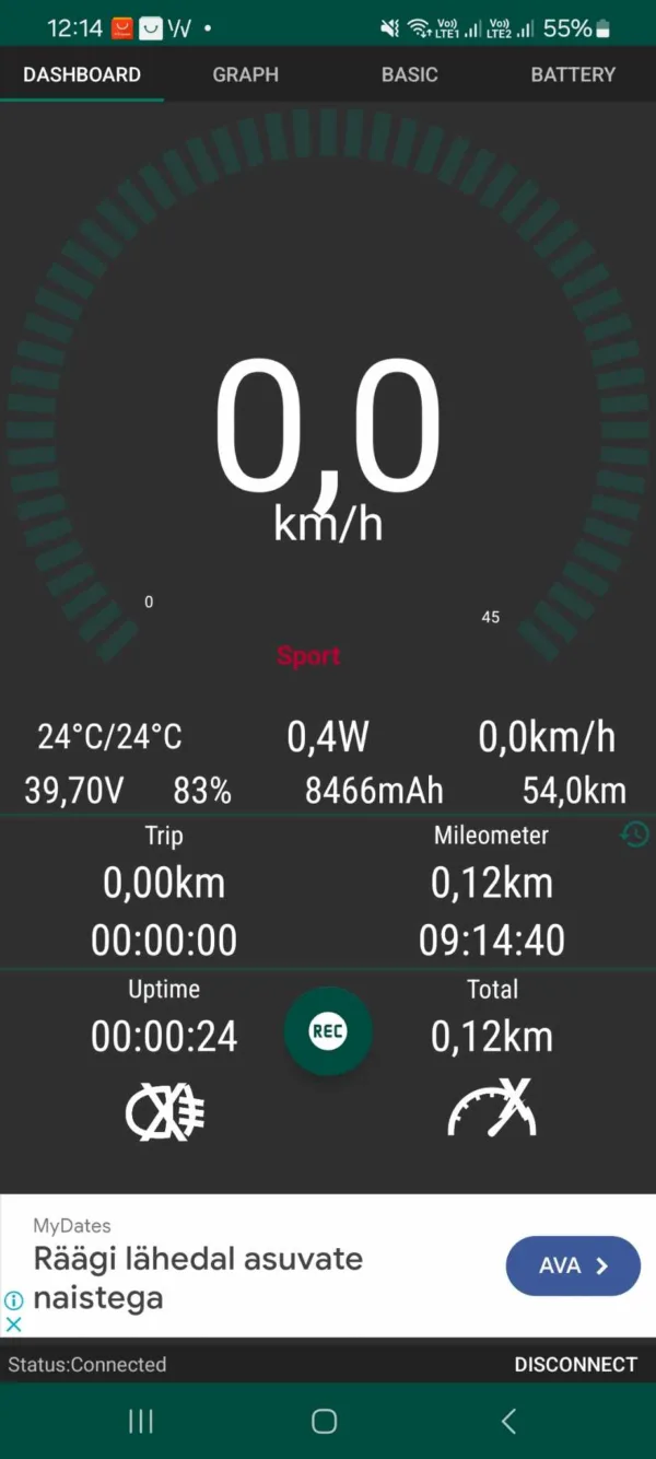 kasutatud elektritõukeratas segway ninebot max g30le kvaliteetne vastupidav valge väike 2